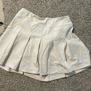 Lilly Pulitzer Luxletic White Tennis Skort